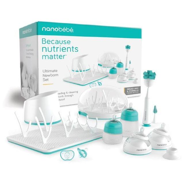 Nanobébé Ultimate Newborn Set Matning & Rengöring Turkos 1 st product image
