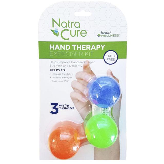NatraCure Hand Therapy Tränings-Kit Bygg styrka i hela handen 3 st product image