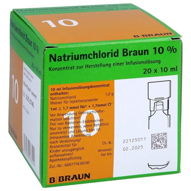 NATRIUMCHLORID 10% Braun MPC Infusionslsg.-Konz. product image