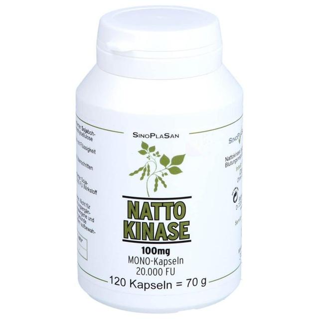 NATTOKINASE 100 mg Mono 20.000 FU Kapseln product image