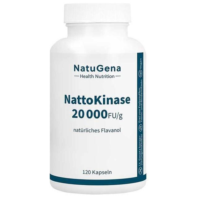 NATTOKINASE 20.000+Vitamin C vegan Kapseln product image