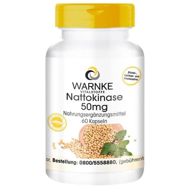 Nattokinase 50 mg Kapseln 60 St Kapseln product image