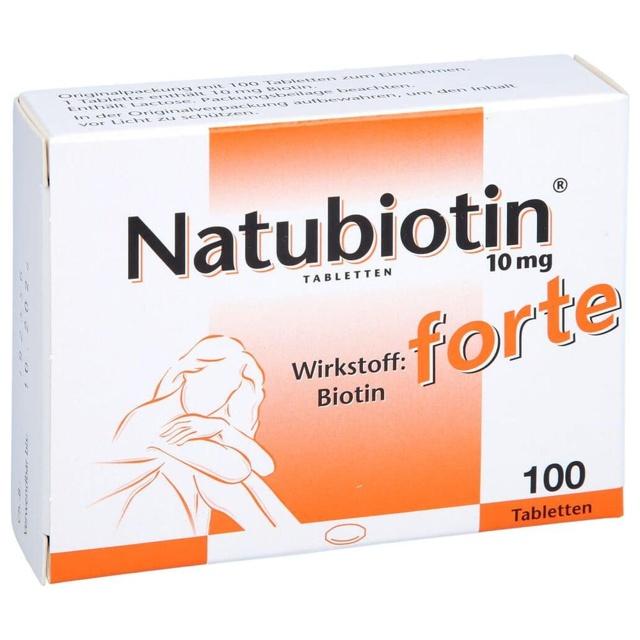 NATUBIOTIN 10 mg forte Tabletten product image