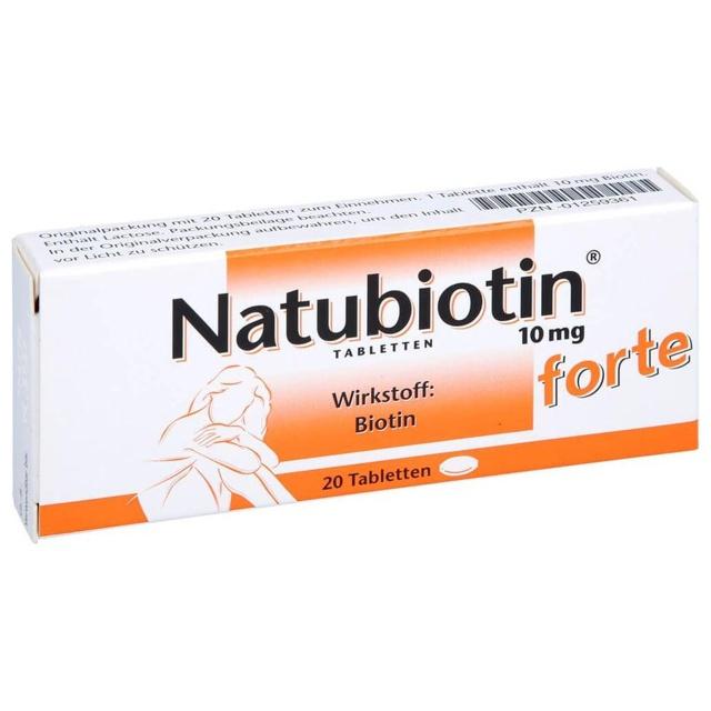 NATUBIOTIN 10 mg forte Tabletten product image