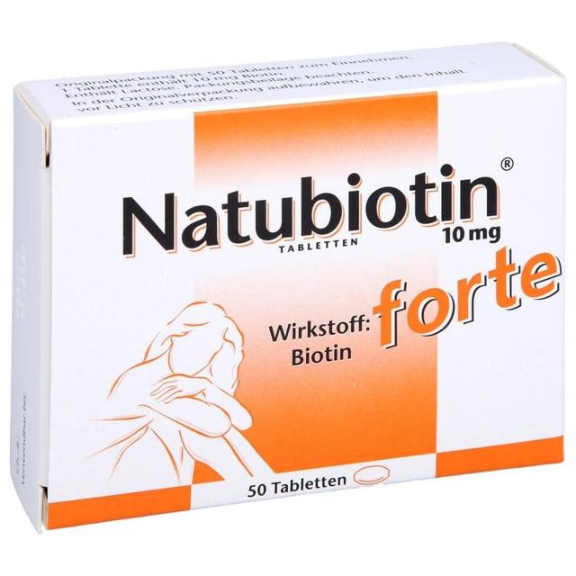 NATUBIOTIN 10 mg forte Tabletten product image