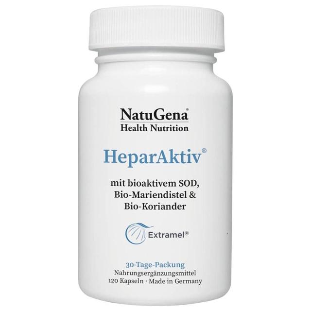 HEPARAKTIV SOD+Bio-Mariendistel+Bio-Koriander Kps. product image