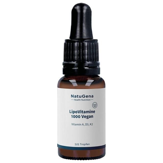LIPOVITAMINE 1000 vegan Vitamin D3+A+K2 Tropfen product image