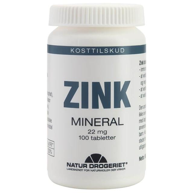 Natur Drogeriet Zink Mineral 100 stk. product image