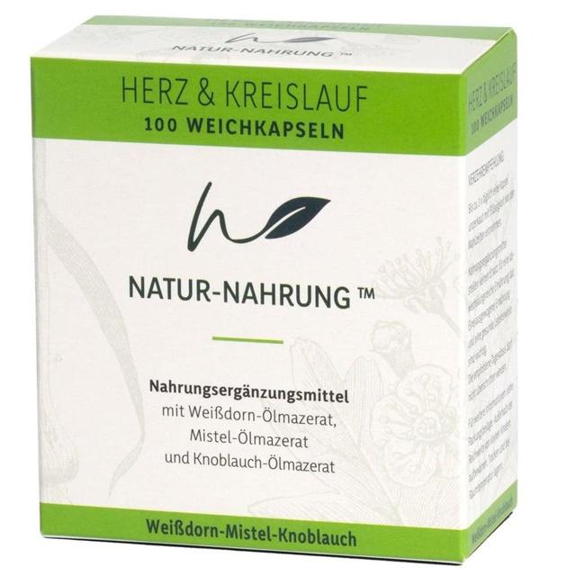 NATUR-NAHRUNG Herz & Kreislauf Weißd.+Mistel+Knobl product image