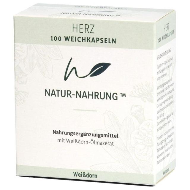 NATUR-NAHRUNG Herz Weißdorn Weichkapseln product image