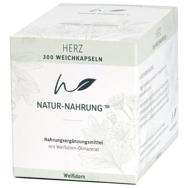 NATUR-NAHRUNG Herz Weißdorn Weichkapseln product image
