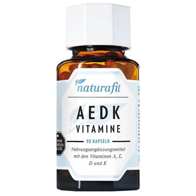 Naturafit Aedk Vitamine Kapseln, 90 St Kapseln product image