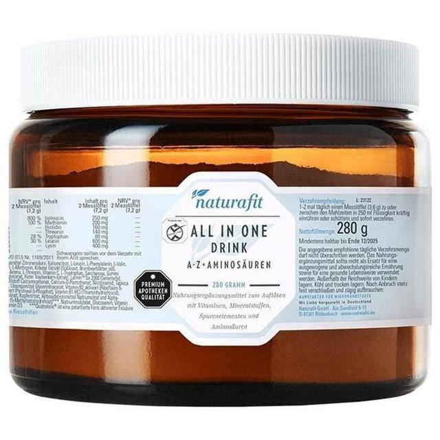 NATURAFIT All in One Drink A-Z+Aminosäuren Pulver product image