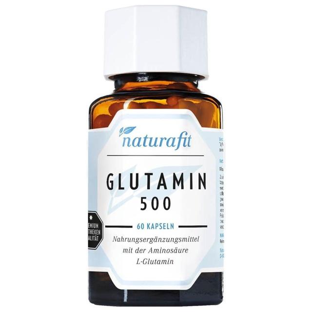 NATURAFIT Glutamin 500 mg Kapseln product image