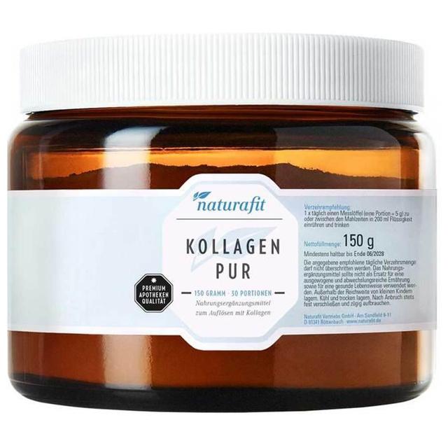 Naturafit Kollagen Pur Pulver, 150 g Pulver product image