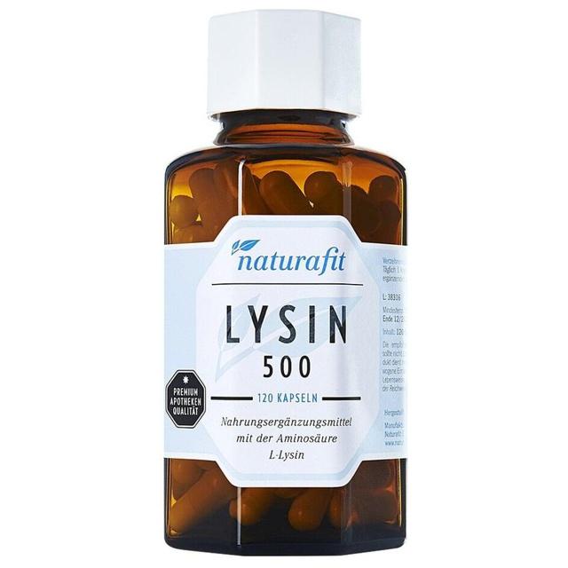 NATURAFIT Lysin 500 Kapseln product image