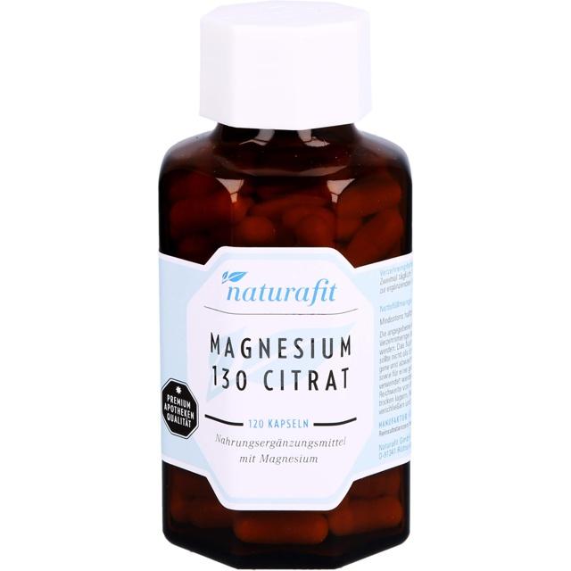 NATURAFIT Magnesium 130 Citr Kapseln product image