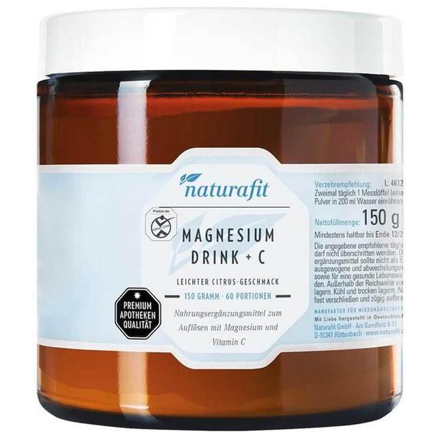 NATURAFIT Magnesium Drink+C Citrus Pulver product image