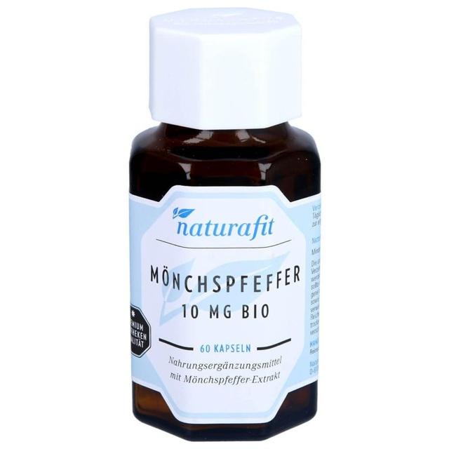 NATURAFIT Mönchspfeffer 10 mg Bio Kapseln product image