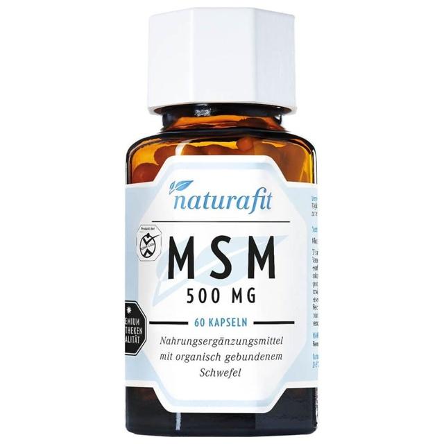 NATURAFIT MSM 500 mg Kapseln product image