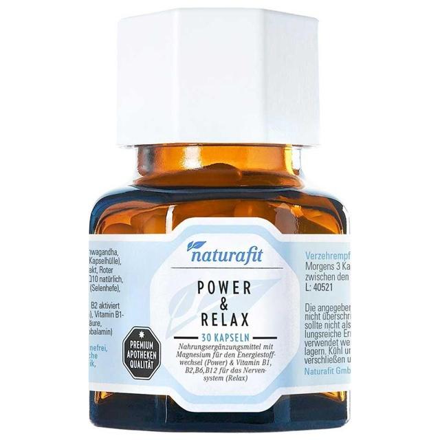 NATURAFIT Power & Relax Aschw.Rhod.OPC Q10 BVit.Mg product image