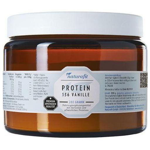 NATURAFIT Protein 136 Vanille Pulver product image