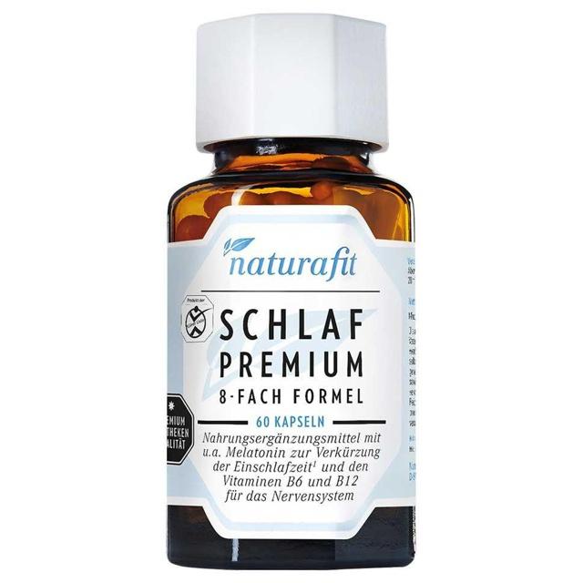 NATURAFIT Schlaf Premium 8-fach Formel Kapseln product image