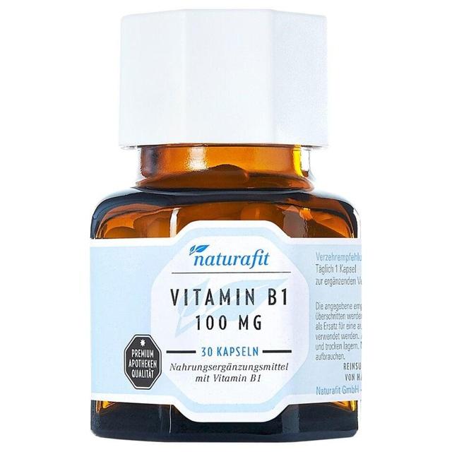 NATURAFIT Vitamin B1 100 mg Kapseln product image