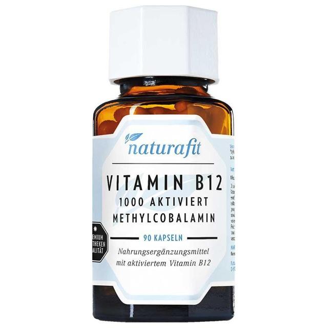 NATURAFIT Vitamin B12 1000 μg aktiviert Kapseln product image