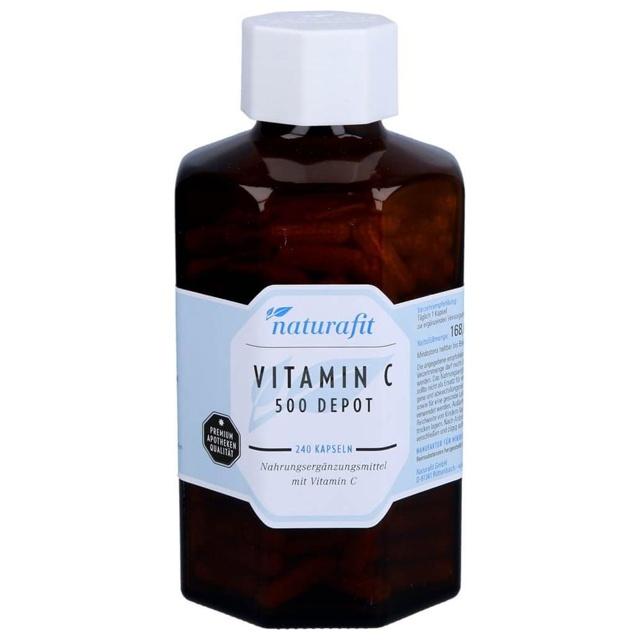 NATURAFIT Vitamin C 500 Depot Kapseln product image