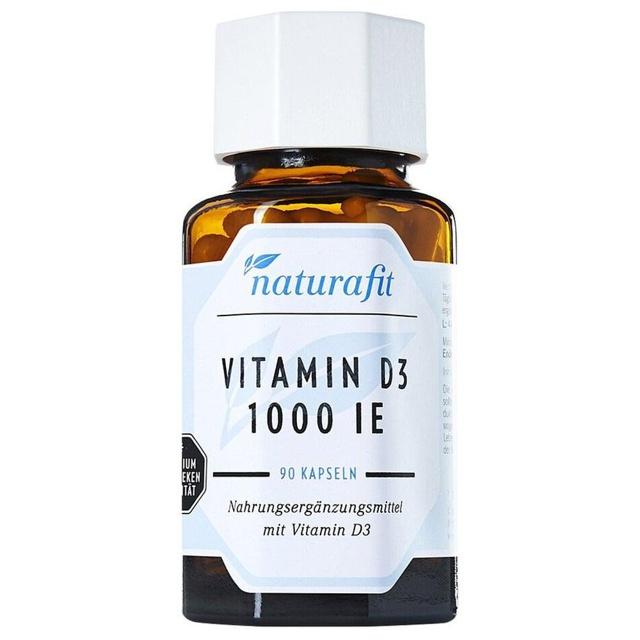 NATURAFIT Vitamin D3 1000 I.E. Kapseln product image
