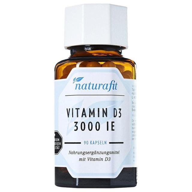 NATURAFIT Vitamin D3 3000 I.E. Kapseln product image