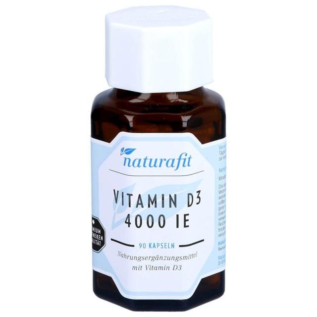 NATURAFIT Vitamin D3 4000 I.E. Kapseln product image