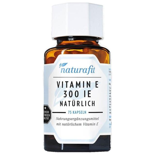 NATURAFIT Vitamin E 300 natürlich Kapseln product image