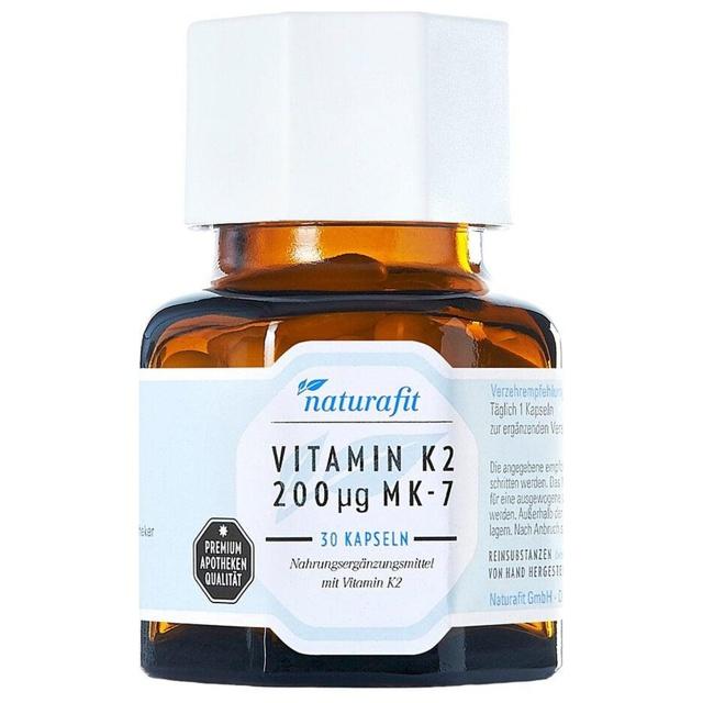 NATURAFIT Vitamin K2 200 μg MK-7 Kapseln product image