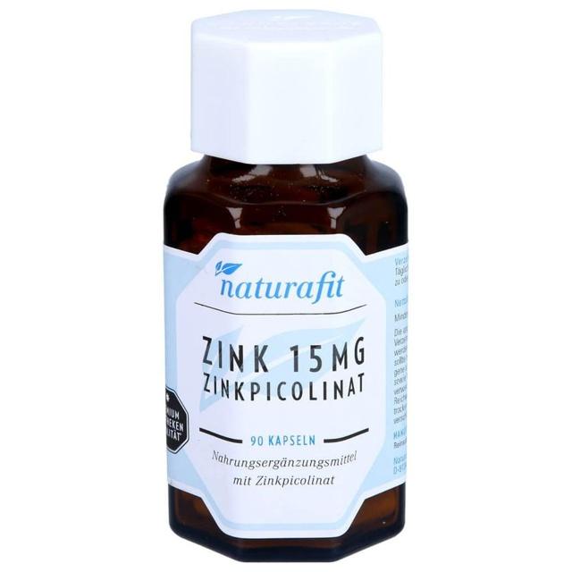 NATURAFIT Zink 15 mg Zinkpicolinat Kapseln product image