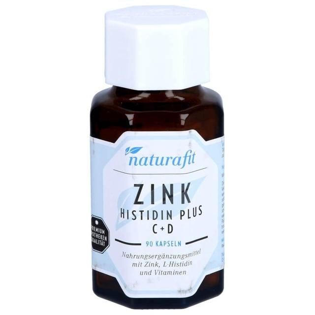 NATURAFIT Zink Histidin plus C+D Kapseln product image