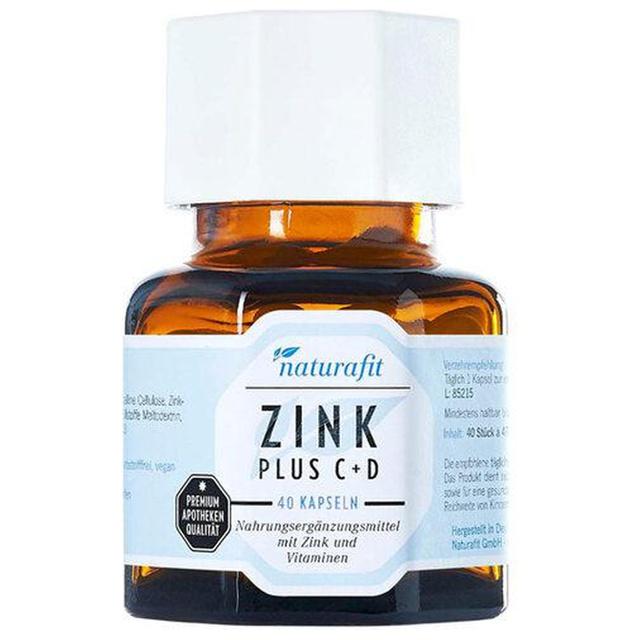 NATURAFIT Zink Plus C+D Kapseln product image
