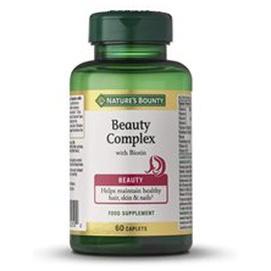 Nature's Bounty Beauty Complex With Biotin 60 Capsules product image
