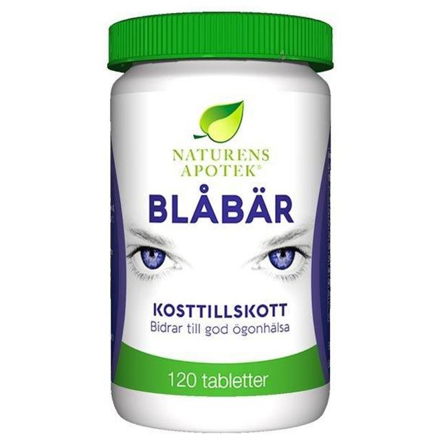 Naturens Apotek Blåbär 120 tabletter product image