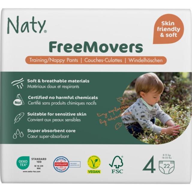 Naty Byxblöjor FreeMovers storlek 4, 22 st product image