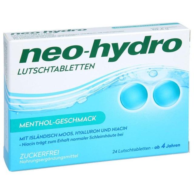 NEO-HYDRO Lutschtabletten Menthol zuckerfrei product image