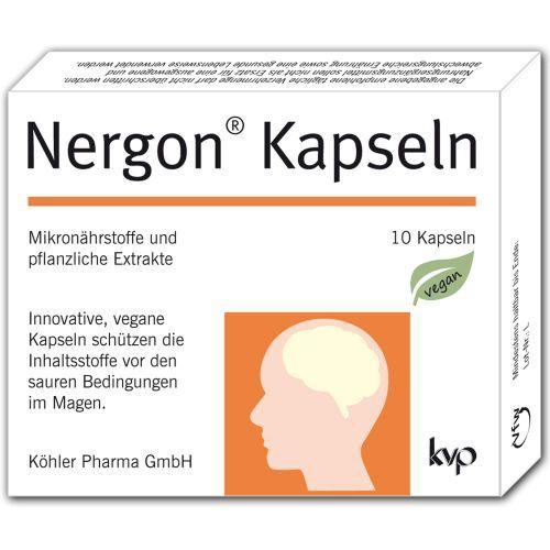Nergon Kapseln, 10 St Kapseln product image