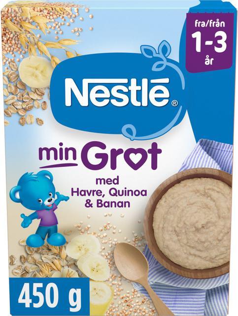 Nestlé Min Gröt Havre/Quinoa/Banan 450 g product image