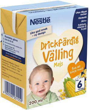 Nestle NAN Majsvälling Drickfärdig Drickfärdig välling 200 ml product image