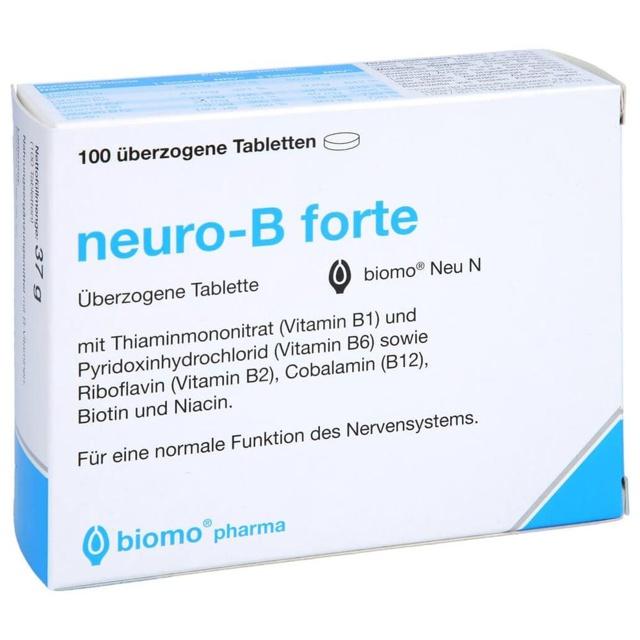 NEURO-B forte biomo Neu überzogene Tabletten product image