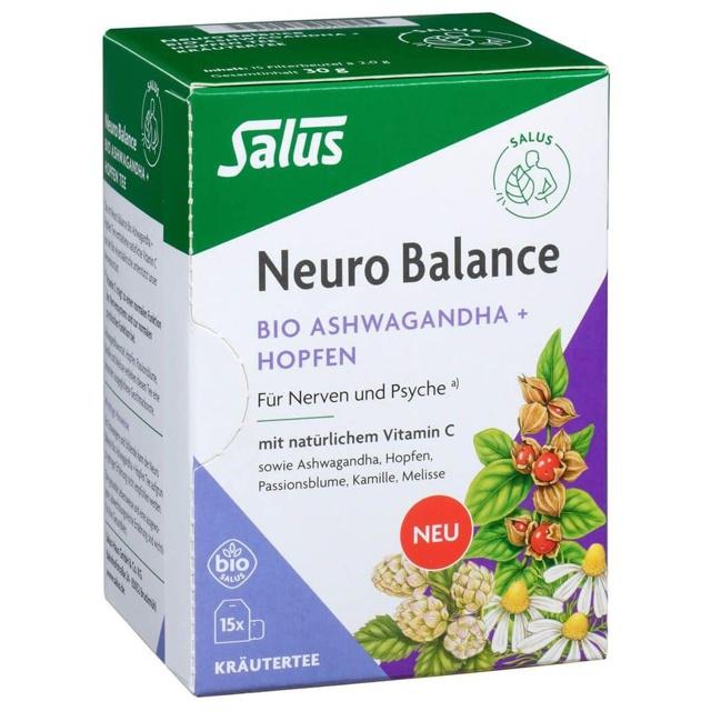 NEURO BALANCE Bio Ashwagandha+Hopfen Tee Salus product image