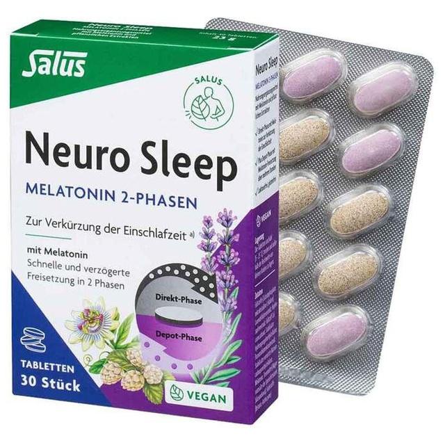 NEURO SLEEP Melatonin 2-Phasen Tabletten Salus product image
