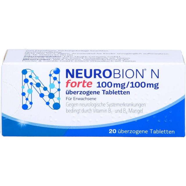 NEUROBION N forte überzogene Tabletten product image