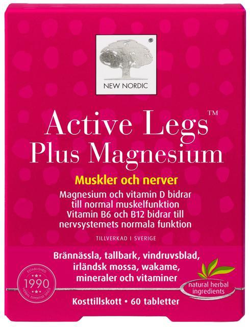 New Nordic Active Legs Plus Magnesium, 60 st product image